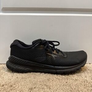 Brooks Adrenaline GTS 20 Shoes Mens Size 9 Black Running Sneakers 1103071D080